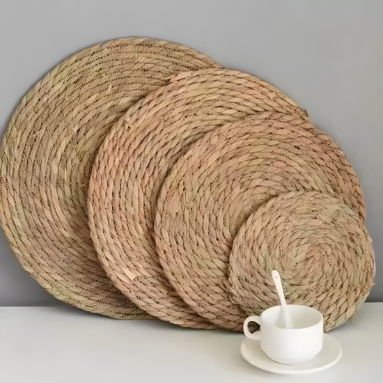 Straw Coaster 25 cm